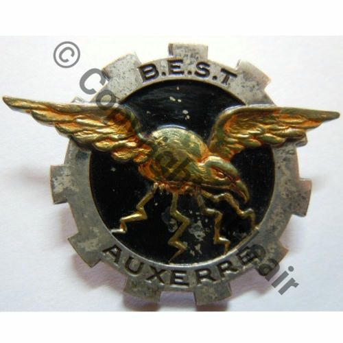 AUX  NH BEST BA.723 AUXERRE  A.AUGIS ST.BARTH LYON 3Li Broche No8840 peint Dos lisse Src.leberetvert 21EurInv 